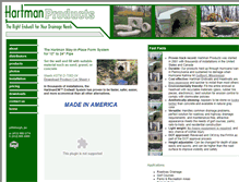 Tablet Screenshot of hartmanendwalls.com